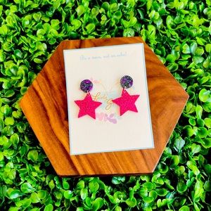 Little rock-start pink & black